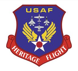 NAS Oceana Air Show USAF Heritage Flight