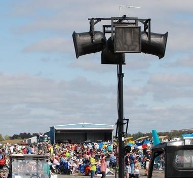 Air Show Speaker Tower